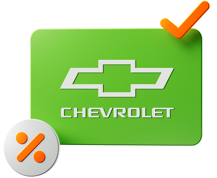Автокредит CHEVROLET<br/>(Onix, Tracker, Captiva, Damas, Labo)